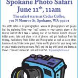 A thumbnail for the Spokane Photo Safari event in June.