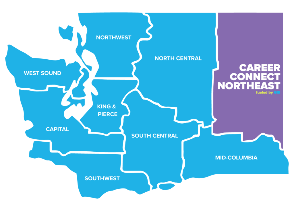 Career Connect Northeast Map